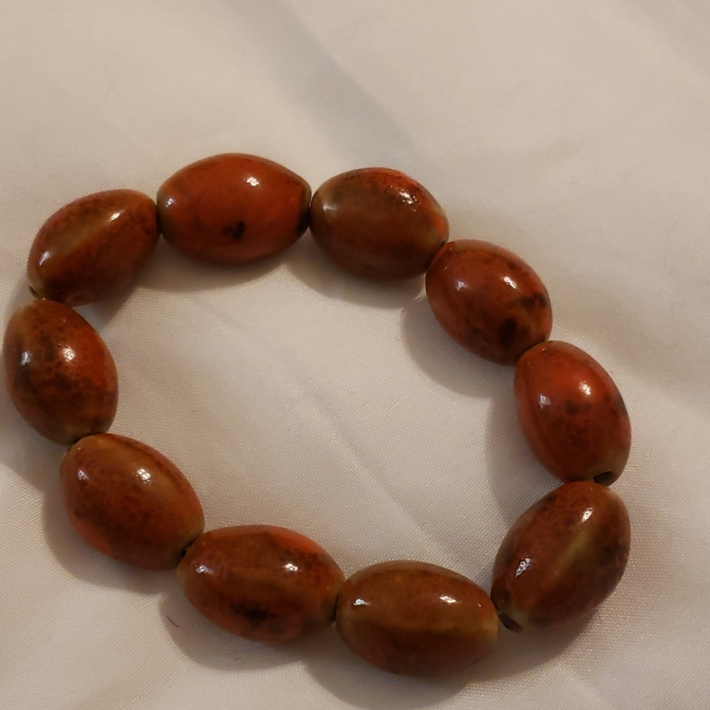 Vintage,boho beaded bracelet